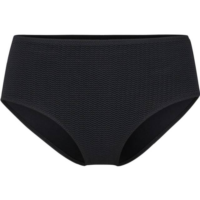 Seafolly - Women's Sea Dive Wide Side Retro - Bikini bottom size 16, black