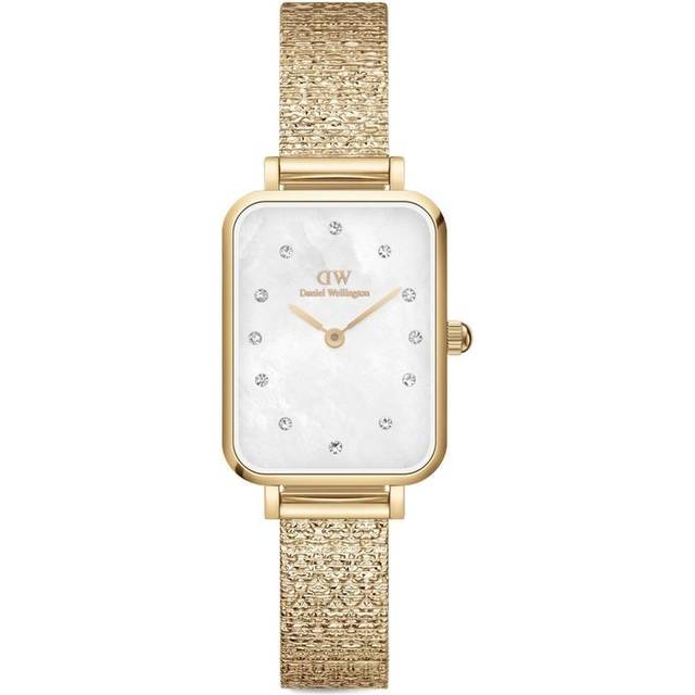 Daniel Wellington - Pressed Studio Lumine 26mm - women - stainless steel/Crystal - One Size - White