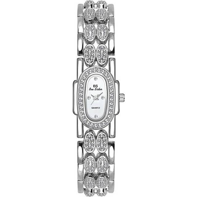 (silver) Fashion Women Watches Silver Gold Luxury Stainless Steel Qualities Small