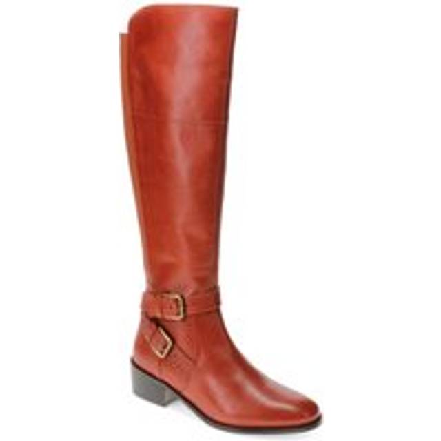 Jones Bootmaker Phoebe Large Width Calf Fit Fit Knee High Leather Boots