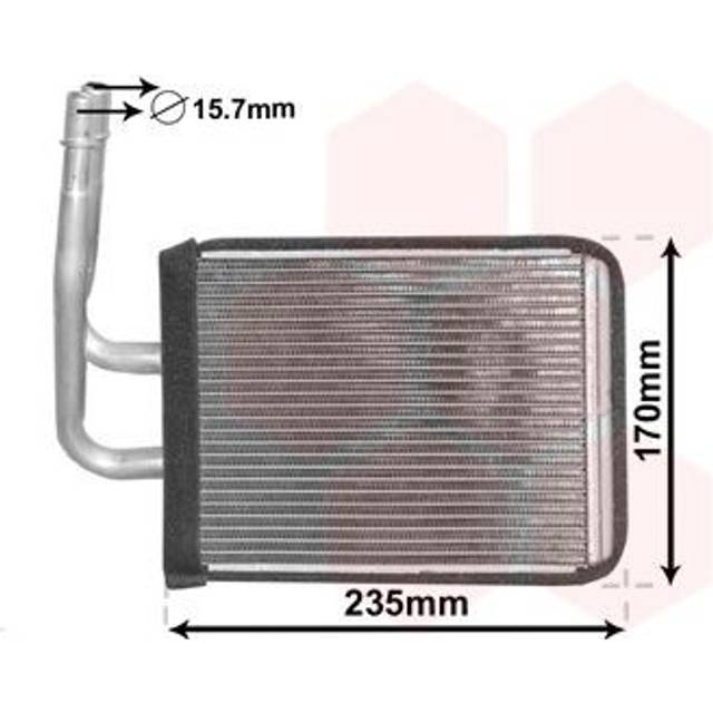 Heat Exchanger, interior heating 27006268