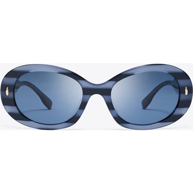 Tory Burch TY7214U 317780 53 Blåa Solglasögon Kvinna