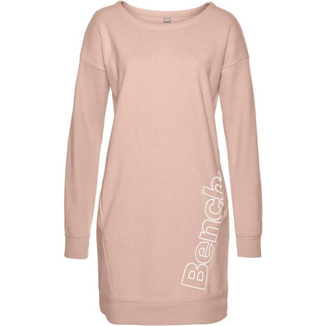 Bench. Loungewear Sweatshirt Dress - Nude