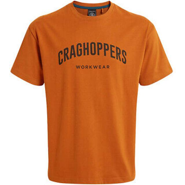 (S, Potters Clay) Craghoppers Mens Batley Work T-Shirt