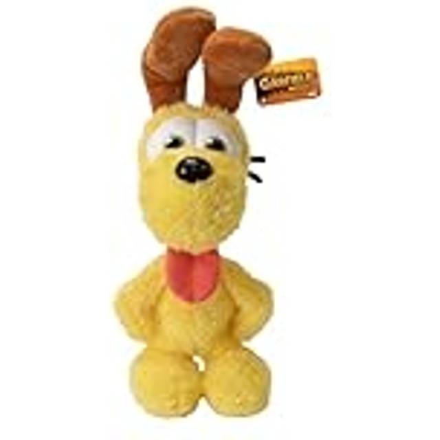ANIMAGIC - Odie Classic - Soft Jack Russell Terrier Dog Plush - Gul - Garfield Mate - för barn som gillar den berömda katthjälten av serietidningar - födelsedagspresent från 2 år