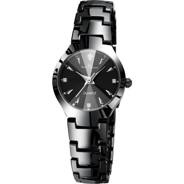 (black no date) High Quality Watches Women Fashion Watch 2022 Luxury Brand Quartz Ladies - Black