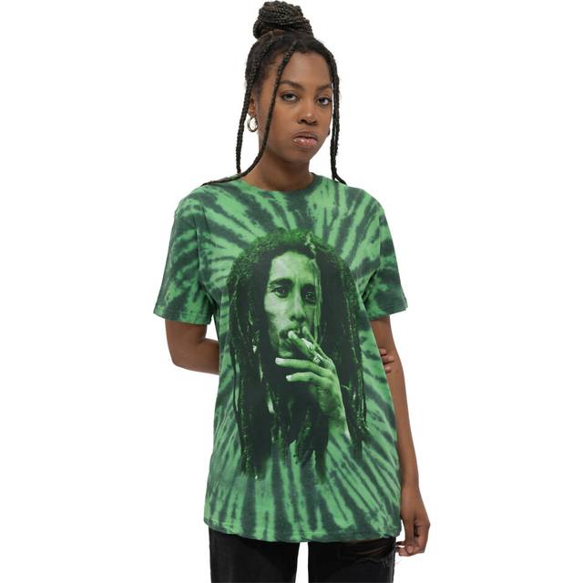 Bob marley unisex t-shirt: smoke (tie-dye) (xx-large)