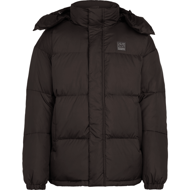 66°North Gray Dyngja Down Jacket - 791 Liquorice - S