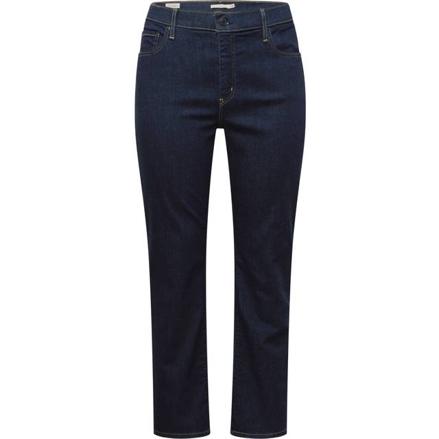 Levi's Plus - Jeans 724 PL HR Straight Rio Frost - Blå