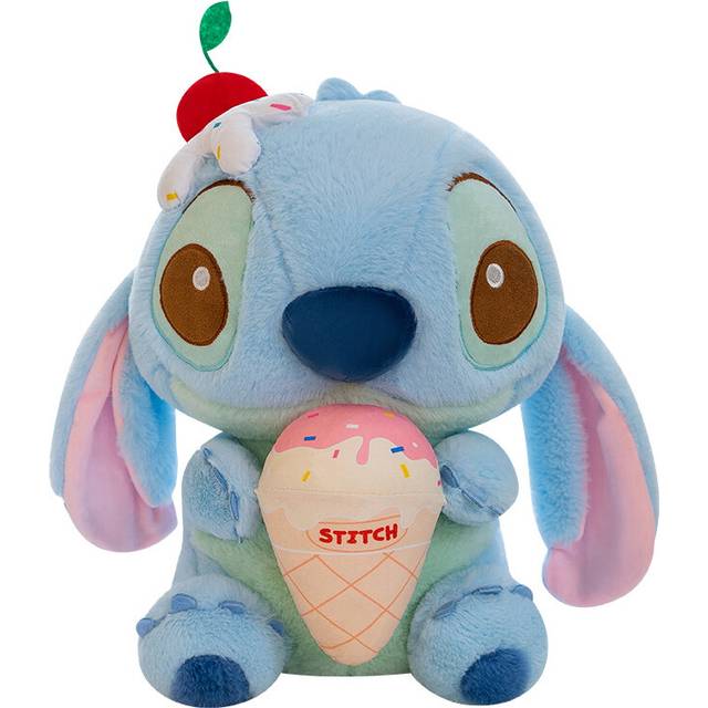 (60cm/23.62in) Stitch Plush Toy Doll Pillow Ice Cream Decoration Room Ornament Children Gift