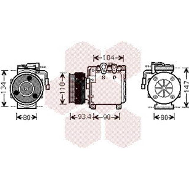 Compressor, air conditioning 3200K212