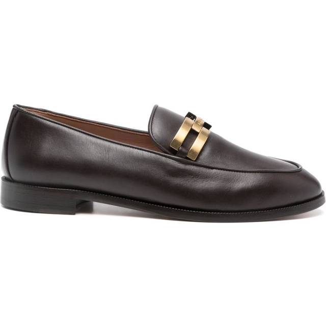 Aquazzura - Brandi loafers - women - Calf Leather/Rubber/Calf Leather/Calf Leather - 39 - Brown