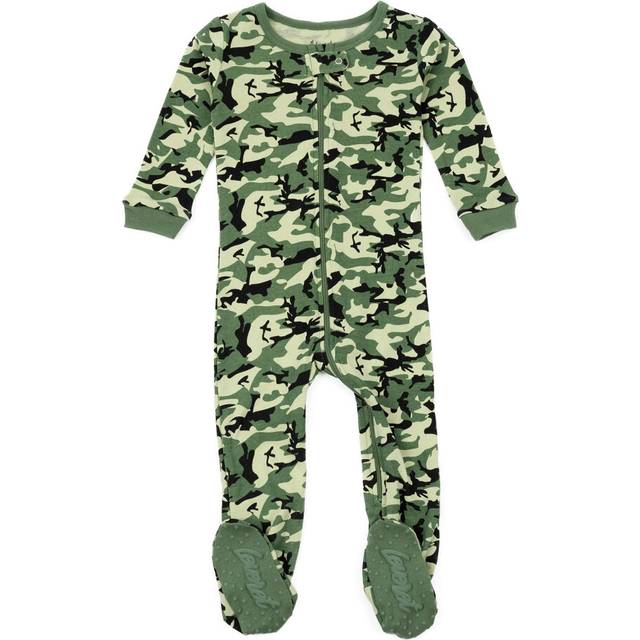 Leveret Kids & Toddler Footed Pajamas Boys Girls 100% Cotton Camouflage Size 5 Years