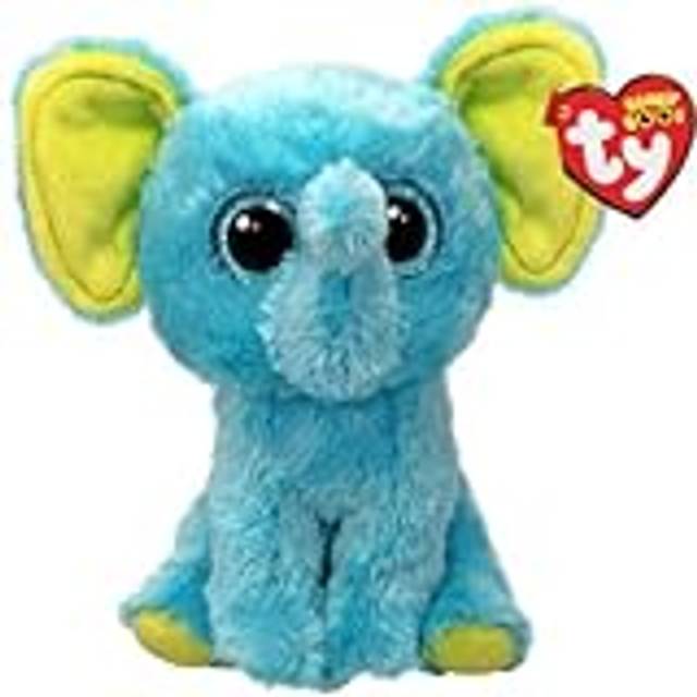 TY Beanie Boos Trunkles Blå Elefant reg