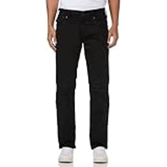 True Religion mens Ricky Flap Sn 32 Inseam Jeans  Body Rinse Black  40