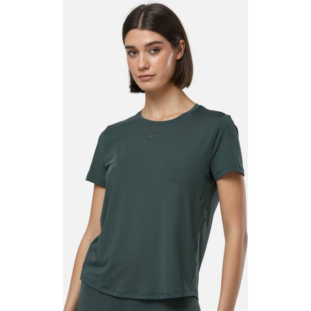 Nike One Classic, Padel- & tennis T-shirt dam - Green (L)