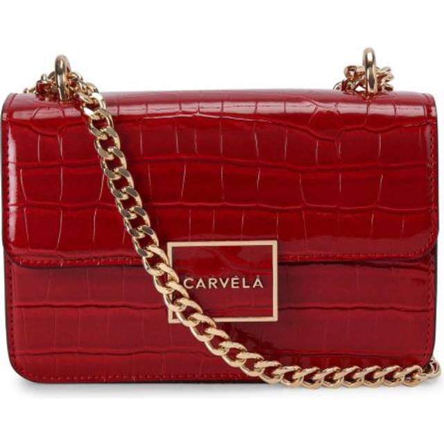 Carvela Womens Jessica Shoulder Bag - Red - One Size