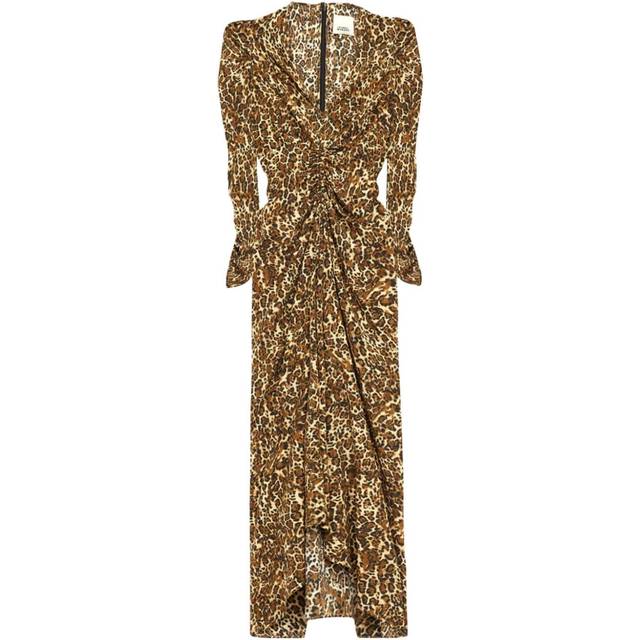 ISABEL MARANT - Albini dress - women - Fabric - 34 - Brown