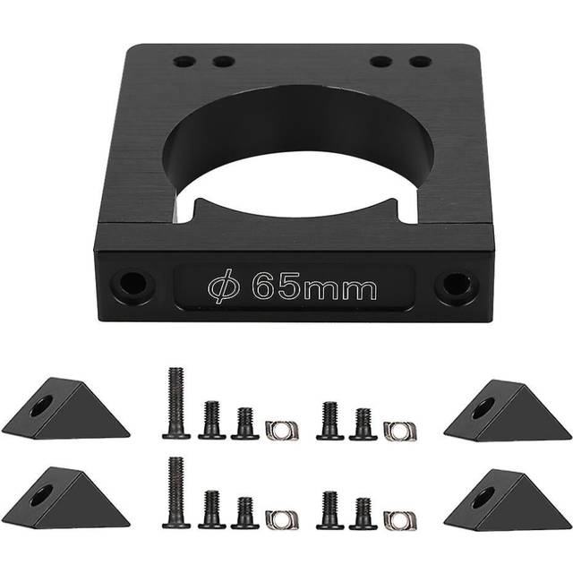 52/65/71mm Aluminum Oxide Shaft Spindle Motor Mount Kit For Cnc Router Engraving Machine (65mm)