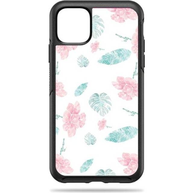 MightySkins OTSIP11PRM-Paper Flowers Skin Decal Wrap for OtterBox Symmetry iPhone 11 Pro Max Sticker - Paper Flowers
