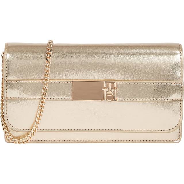 Tommy Hilfiger TH Heritage Clutch bag 19 cm gold colored