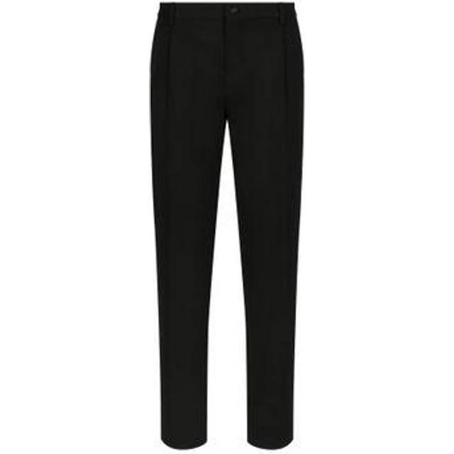 DOLCE AND GABBANA Look Suit Trousers - Black