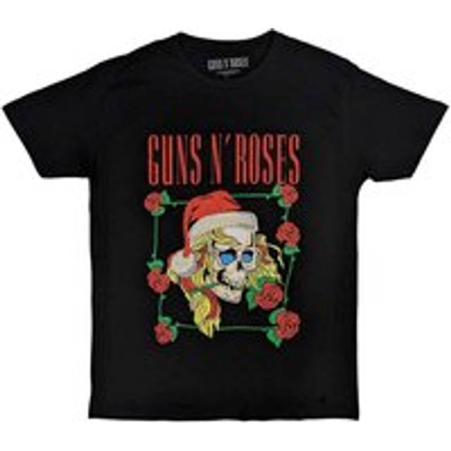 Holiday Skull Christmas T-Shirt - Black - XXL