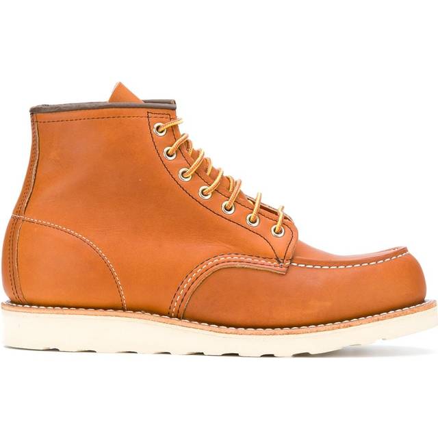 Red Wing Shoes - Classic Mock Toe boots - men - Rubber/Calf Leather/Calf Leather - 6.5 - Neutrals
