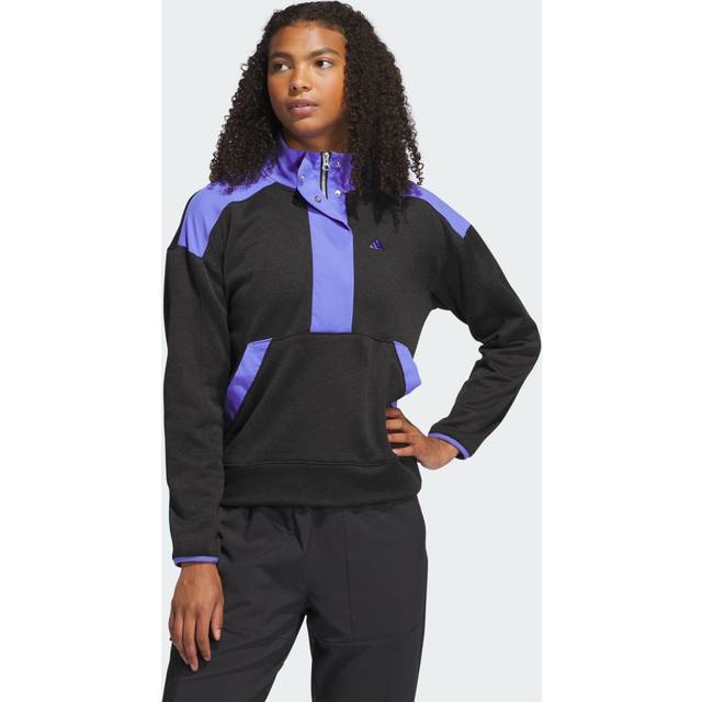 Go-to Quarter Zip Jacket - Black - L