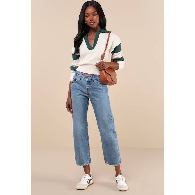 501® 90's ankellånga jeans - Blå / Sweetest Taboo - 30X27