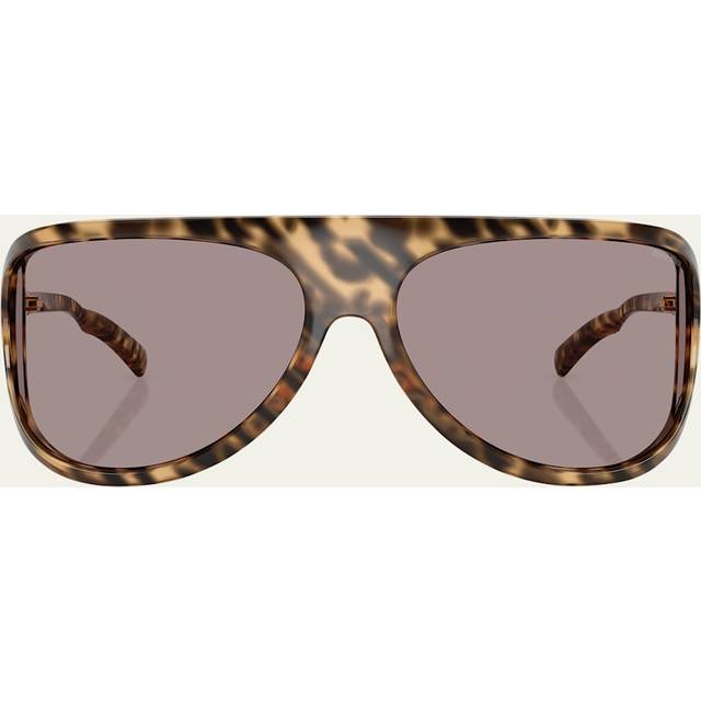 Miu Miu Woman MU A01S  1AB5S0 Sunglasses Injected Black Grey Geometric Normal
