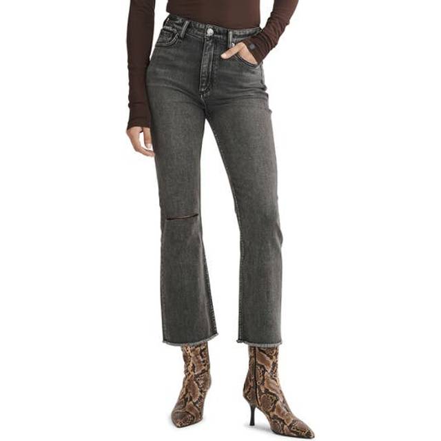 rag & bone Casey Serwholes High-Rise Ankle Flare Jean