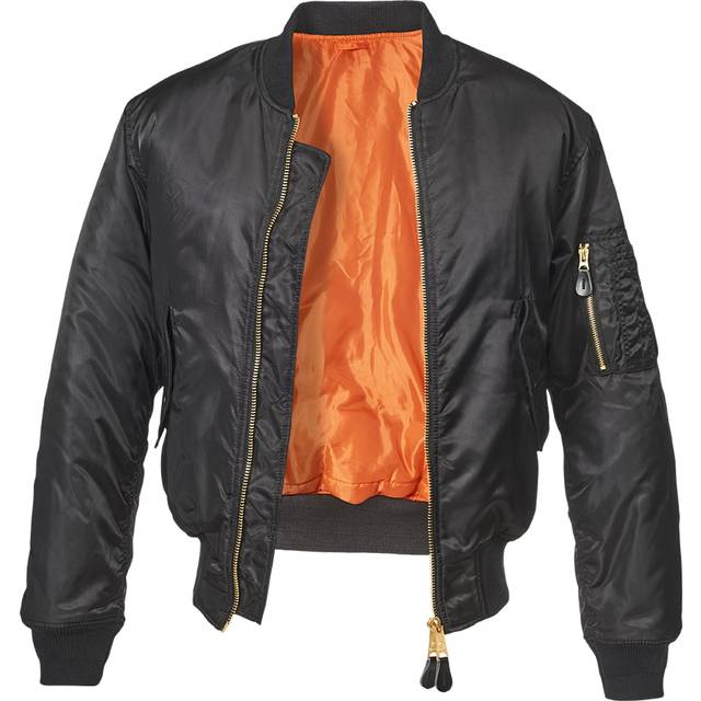Brandit MA1, textile jacket , color: Black , size: XL