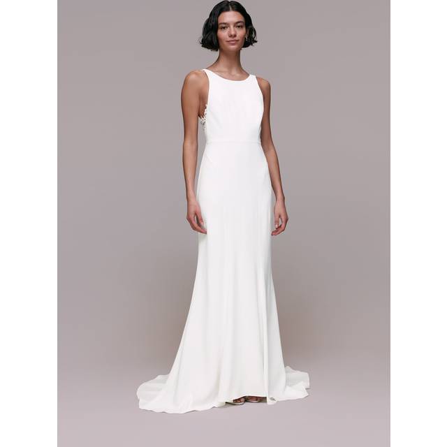 Whistles Lina Lace Wedding Maxi Dress, Ivory