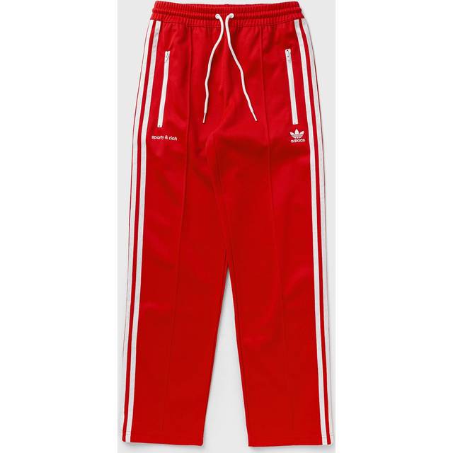 Women's Adidas x Sporty & Rich Track Pant - Red - Size: 10/12/32in
