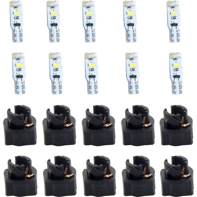 #2721 T5-V2 Lamp Auto Bulb Automotive car lightbulb 12V 1.2W Fit T5 Halogen