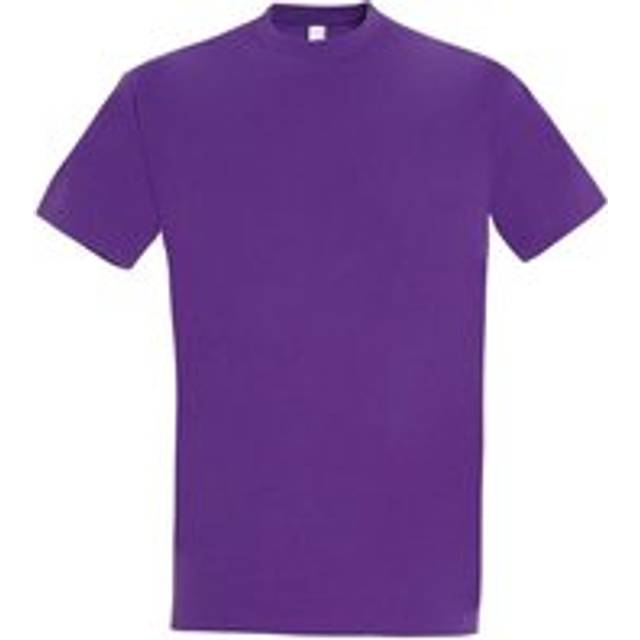 (L, Light Purple) SOLS Mens Imperial Heavyweight Short Sleeve T-Shirt