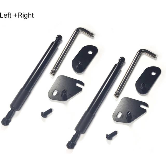 (Left Right 2Pcs) TruckSlowly Lowering Lift Support Shock Struts Hydrauli Rod For Ford F150