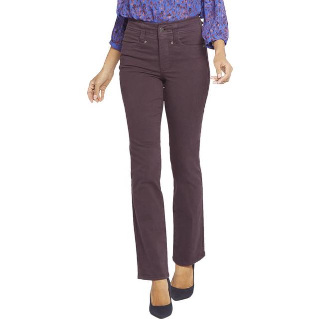 Nydj Petite Marilyn Eggplant Straight Jean