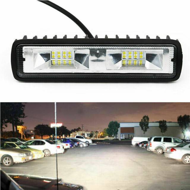 LED Bar Flood Light 18W Car Work Light LED Bar 4x4 24 Led Working Bar