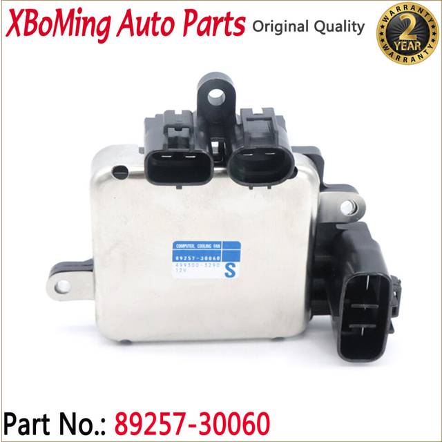 LBQ 89257-30060 Unit ECU Radiator Cooling Fan Control Modul For Toyota