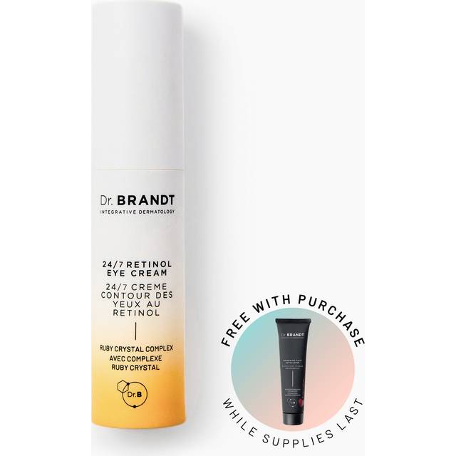 Dr Brandt Bright This Way 247 Retinol Eye Cream  Smooths the Look of Fine Lines  Wrinkles Illuminates  Moisturizes the Eye Area  05 oz