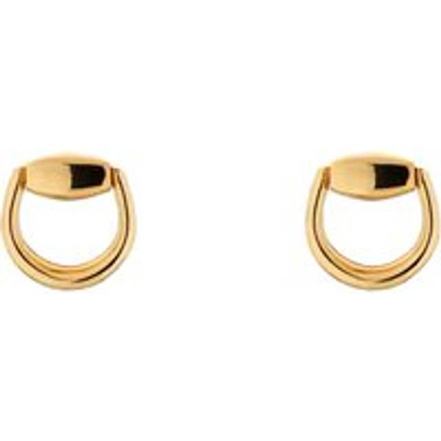 Gucci Horsebit 18ct Yellow Gold Stud Earrings