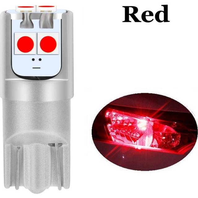2PCS New T10 W5W Super Bright High Quality LED Wedge Parking Bulbs Dome