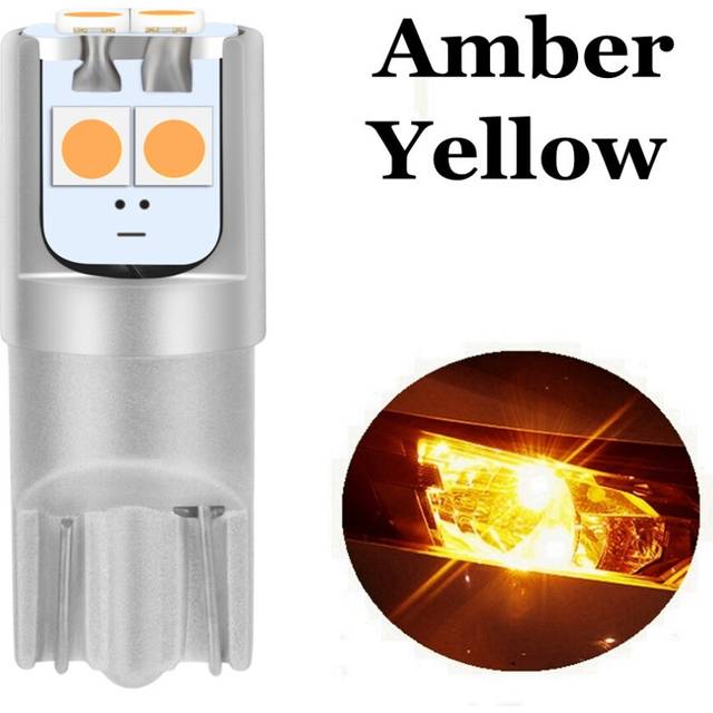 2PCS New T10 W5W Super Bright High Quality LED Wedge Parking Bulbs Dome