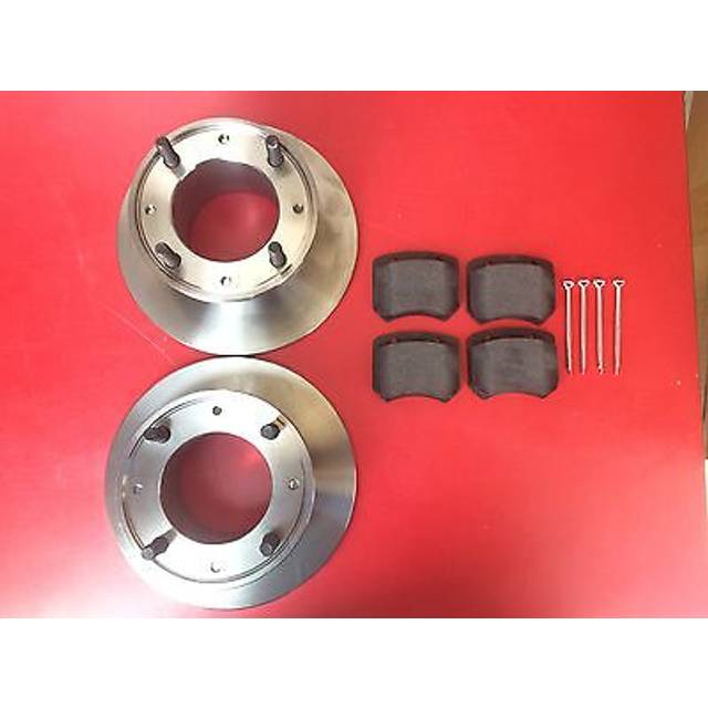 Classic mini brake discs and pads 7.5" gbd101 kit pair early 1275 cooper s