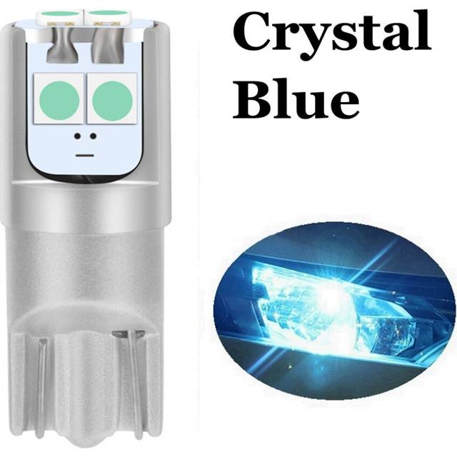2PCS New T10 W5W Super Bright High Quality LED Wedge Parking Bulbs Dome