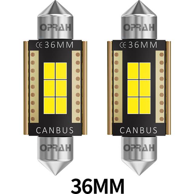 2x C10W C5W LED Canbus Festoon 31mm 36mm 39mm 42mm Bulb Interior Reading