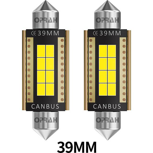 2x C10W C5W LED Canbus Festoon 31mm 36mm 39mm 42mm Bulb Interior Reading