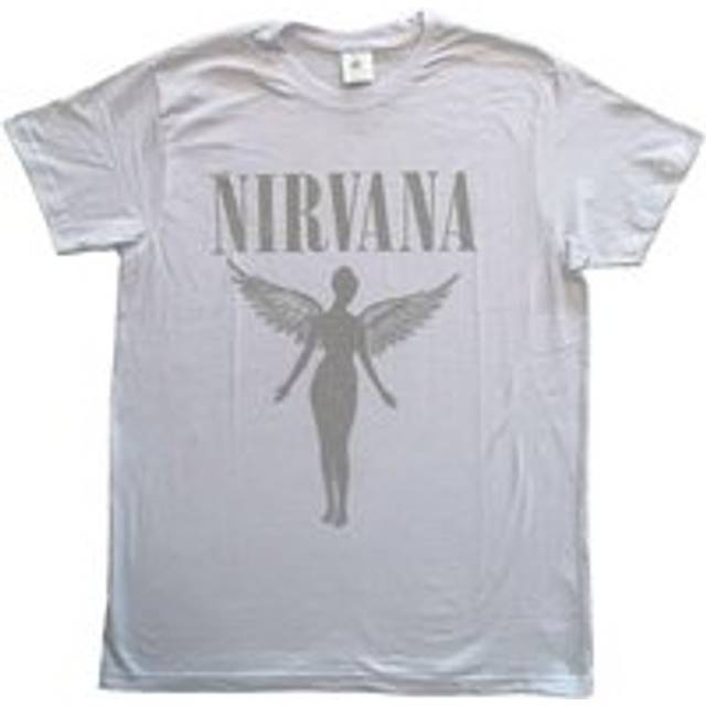 In Utero Tour Back Print T-Shirt - White - XXL